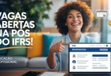 Inscrições abertas para Especialização EaD do IFRS em docência. Qualquer graduado pode participar. Seleção por sorteio. Inscreva-se já!