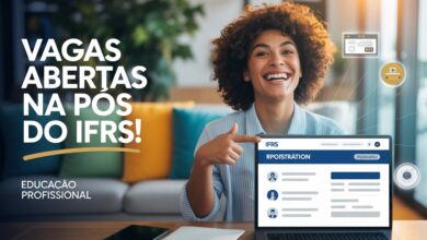 Inscrições abertas para Especialização EaD do IFRS em docência. Qualquer graduado pode participar. Seleção por sorteio. Inscreva-se já!