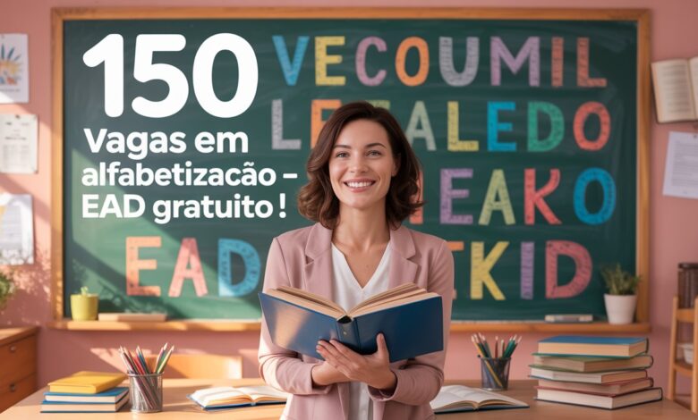 UECE abre 150 vagas para Especialização EAD gratuita em Alfabetização e Multiletramentos. Inscreva-se até 21/06/2025!