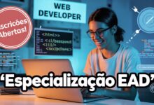 Especialização EAD em Desenvolvimento Web com inscrições abertas no IFSULDEMINAS! Veja quem pode participar e o cronograma completo.