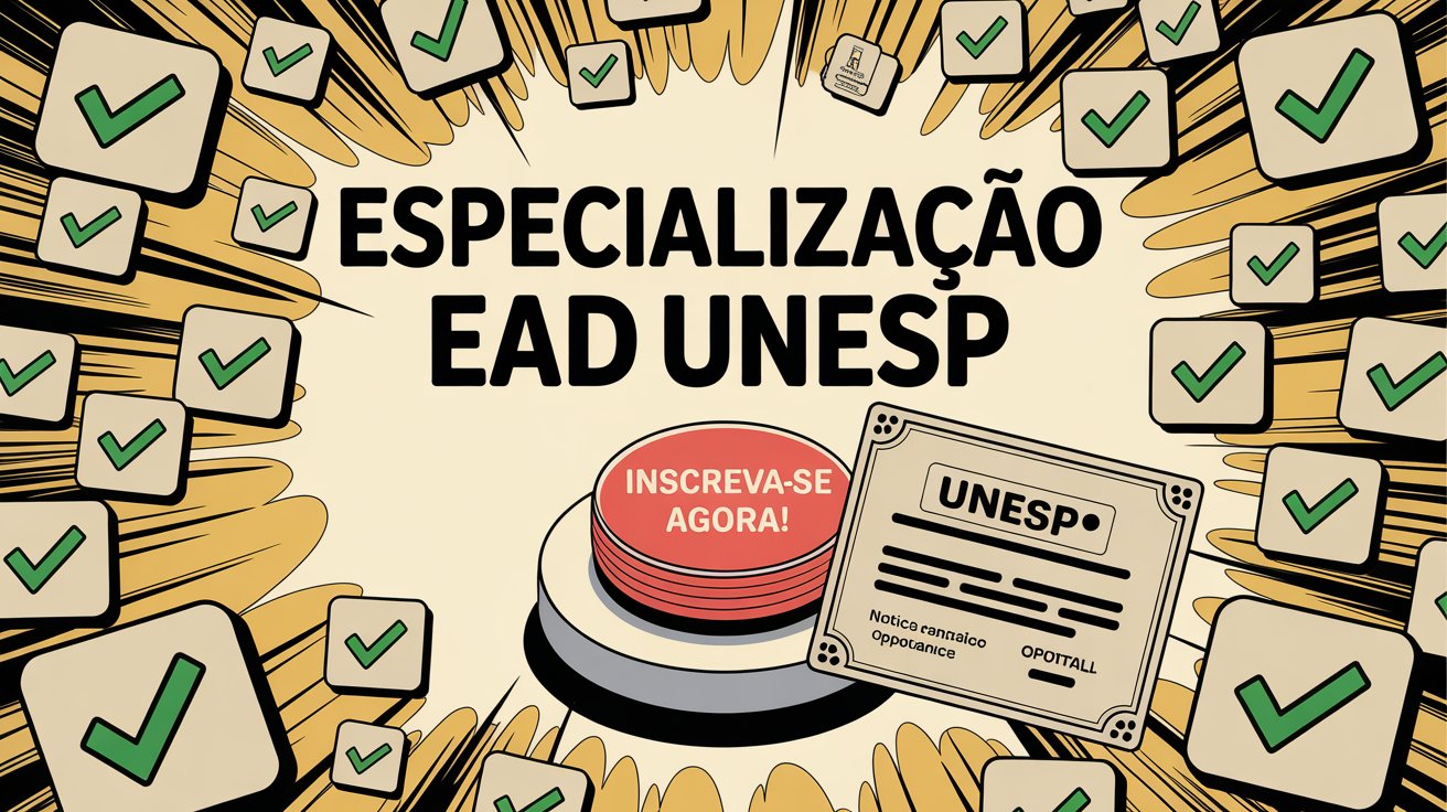 Transforme sua carreira com a Especialização EAD e Gratuita em Educação do Campo da UNESP. Inscrições abertas até 02/07. Vagas limitadas!