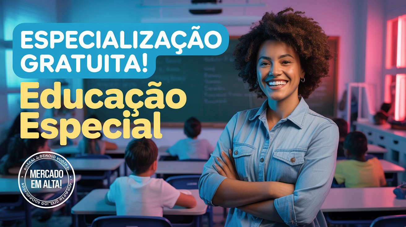 O Mercado de Trabalho em Alta: UNIOESTE abre Especialização em Educação Especial EAD e AEE que vai te colocar à frente na carreira!