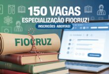 Qualifique-se com a Fiocruz! Curso de Especialização em Gestão em Saúde EAD, com 150 vagas. Inscrições online e abertas!