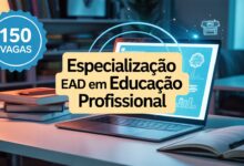 IFC abre 150 vagas para Especialização EAD gratuita em Educação Profissional. Inscreva-se de 06 a 22 de junho! Sem provas!