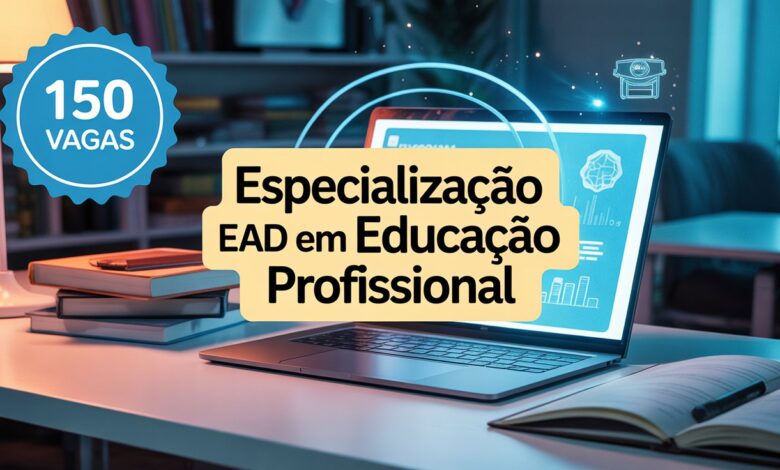 IFC abre 150 vagas para Especialização EAD gratuita em Educação Profissional. Inscreva-se de 06 a 22 de junho! Sem provas!