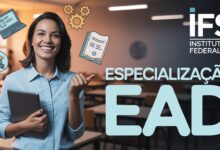 Instituto Federal - IFS dá nova chance e prorroga as inscrições para Curso de Especialização EAD Gratuito que oferta 250 vagas!