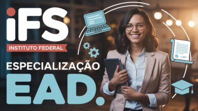 IFS oferece 250 vagas em Especialização em Educação a Distância na EPT. Inscrições abertas até 15/06. Veja os polos participantes!
