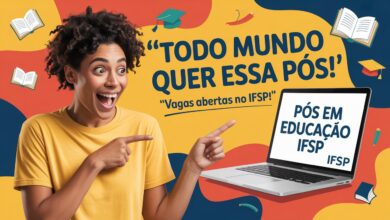 IFSP abre vagas para a Pós-Graduação e Especialização em Educação de Jovens e Adultos (EJA) em São Paulo. Inscrições abertas! Confira!