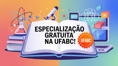 UFABC abre 122 vagas remanescentes em dois Cursos de Especialização EAD gratuitos. Inscreva-se até junho e atualize sua carreira na educação!