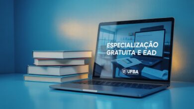 UFBA prorroga inscrições para Especialização EAD gratuita até 13/06. Garanta sua vaga em cursos nas áreas de educação e tecnologia!