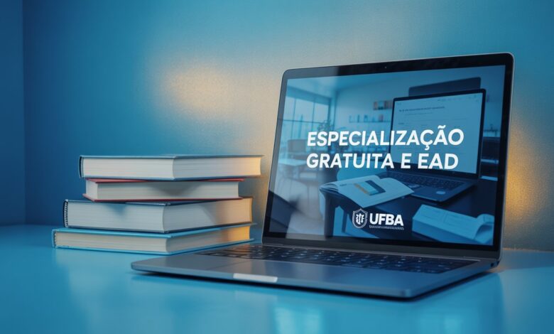 UFBA prorroga inscrições para Especialização EAD gratuita até 13/06. Garanta sua vaga em cursos nas áreas de educação e tecnologia!