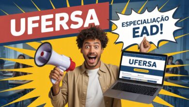 A UFERSA abriu 300 vagas para especialização 100% EAD em AEE a distância. Inscrições abertas! Seleção por currículo. Veja como participar.