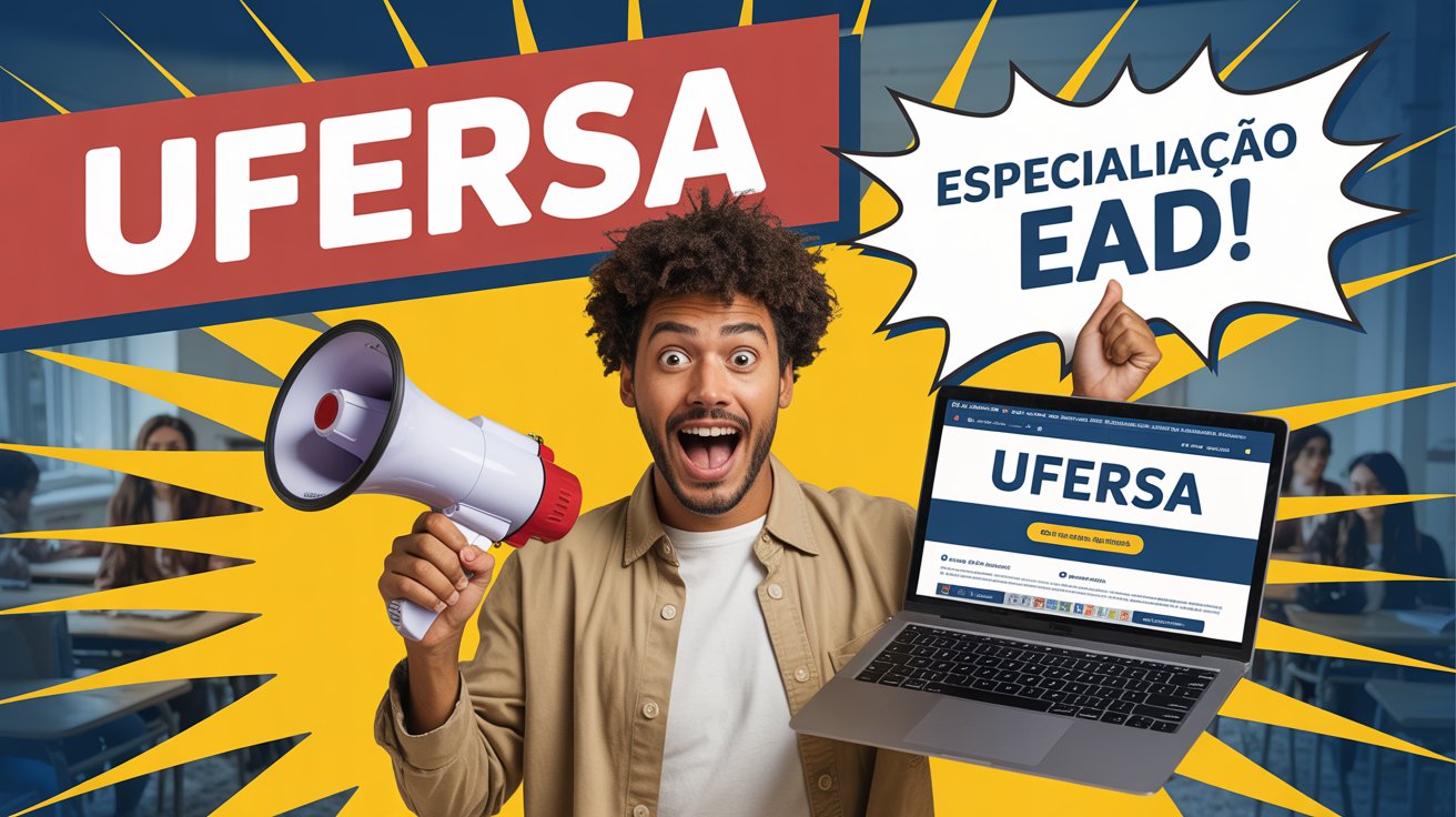 A UFERSA abriu 300 vagas para especialização 100% EAD em AEE a distância. Inscrições abertas! Seleção por currículo. Veja como participar.