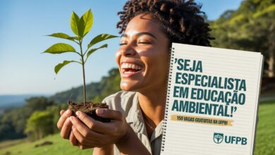 UFPB abre 150 vagas para especialização gratuita em Educação Ambiental EAD. Inscrições abertas! Saiba como se candidatar!