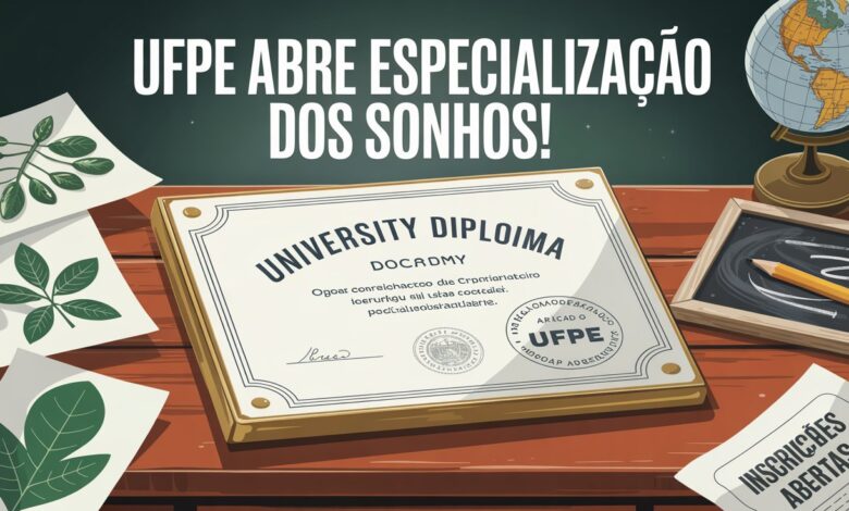 UFPE abre 150 vagas para especialização gratuita EAD em Cultura Oceânica. Inscrições de 06 a 13 de junho. Saiba como participar e mude sua carreira!