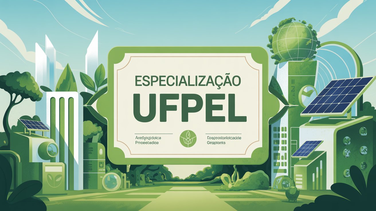 UFPel abre 150 vagas para Pós EAD em Gestão para a Sustentabilidade. Inscrições até 22/07. Inscreva-se já e especialize-se!