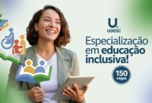 UDESC oferece 150 vagas gratuitas para especialização EAD em Educação Inclusiva. Inscreva-se até 1º de junho e transforme sua prática!