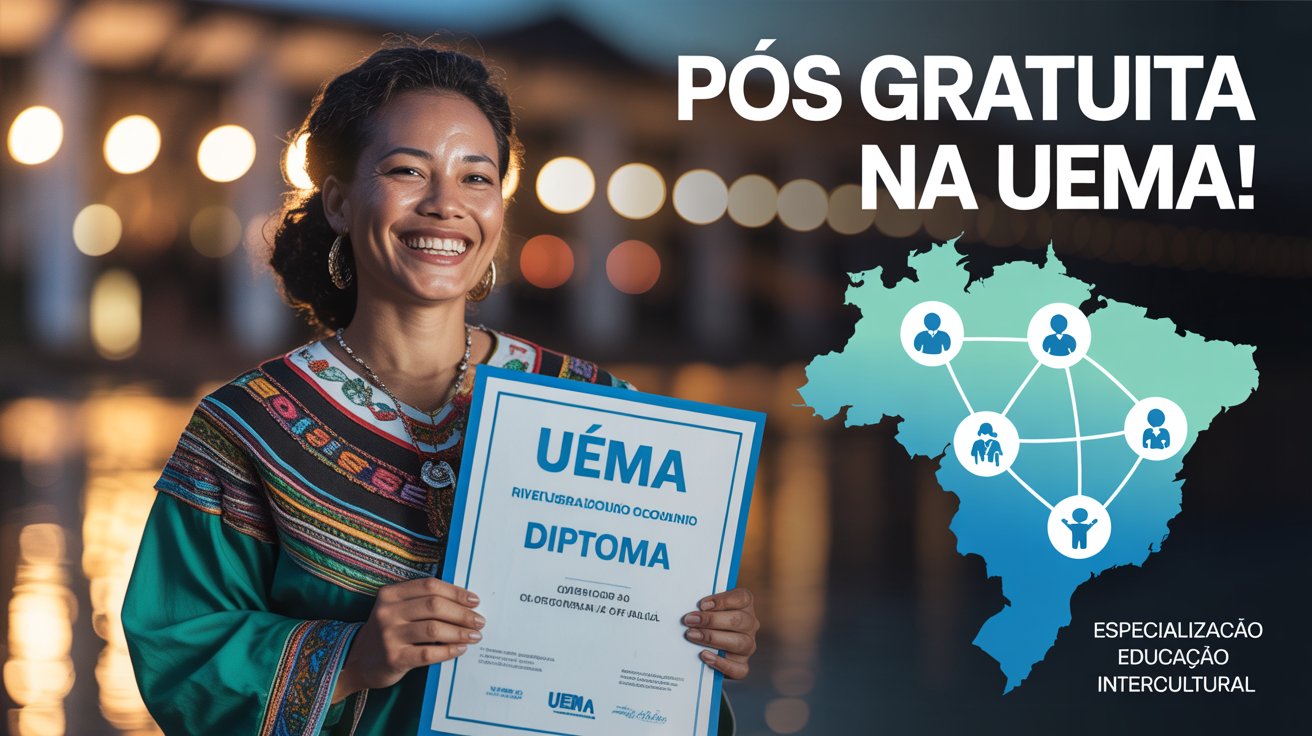 UEMA abre 167 vagas gratuitas em pós-graduação EAD para educadores de comunidades tradicionais. Inscrições de 04 a 13 de junho de 2025!