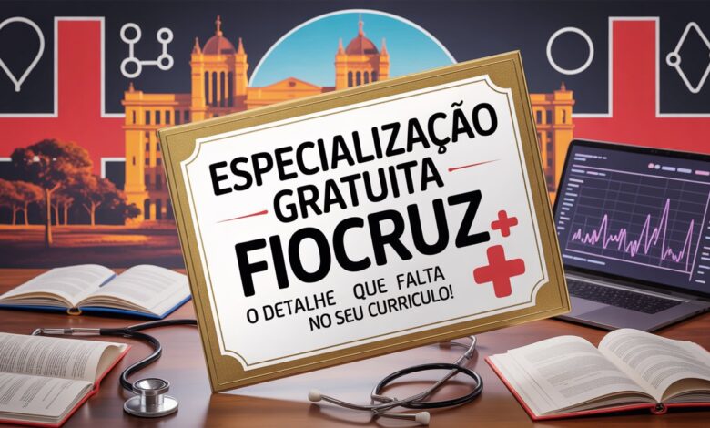Fiocruz oferece especialização gratuita em Gestão em Saúde EAD. São 150 vagas para profissionais do SUS. Inscrições abertas! Saiba mais.