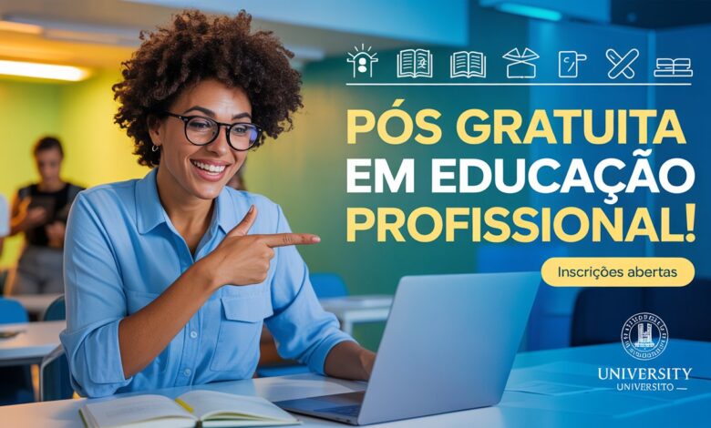 Especialização EAD gratuita na área de Educação Profissional e Tecnológica! Inscreva-se até 01/07 no IFSertãoPE.