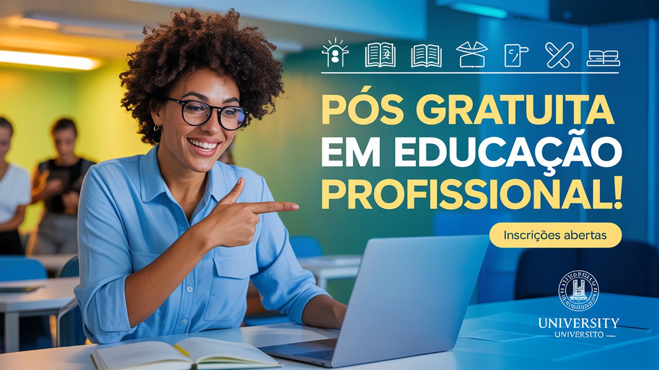 Especialização EAD gratuita na área de Educação Profissional e Tecnológica! Inscreva-se até 01/07 no IFSertãoPE.