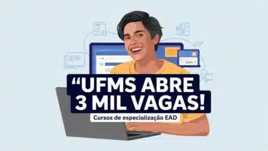 UFMS abre 3.000 vagas em cursos de especialização EAD em Educação. Inscrições até 2 de junho. Veja como participar e garantir sua vaga!