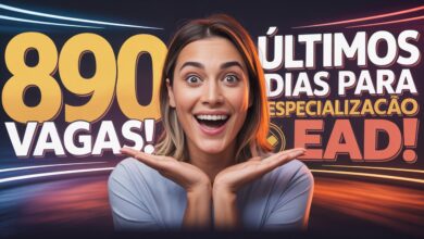 Inscrições encerram amanhã! Especialização Gratuita IFSULDEMINAS em EAD. Informática, Educação Inclusiva e mais. Não perca!