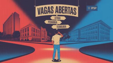 IFSP abre inscrições gratuitas para segunda graduação, transferência e reingresso em cursos superiores. Veja como garantir sua vaga até 15/06