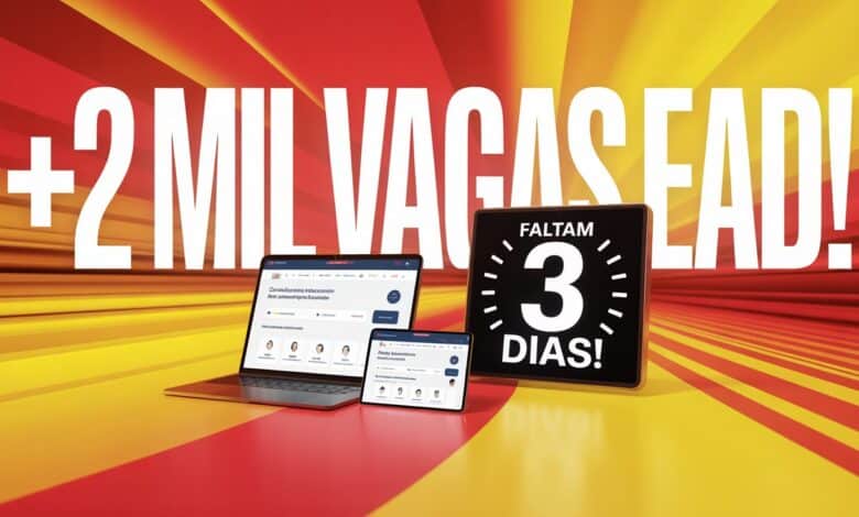 Universidade do Estado da Bahia - UNEB acaba de abrir mais de 2 mil vagas em Cursos de Graduação EAD GRATUITAS para 2025.