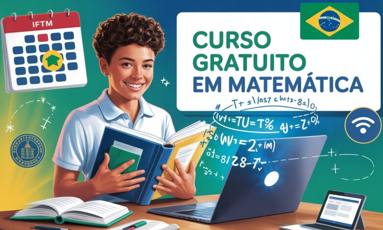 IFTM abre 320 vagas gratuitas para Licenciatura em Matemática EAD com polos em MG! Curso reconhecido pelo MEC e com encontros presenciais!