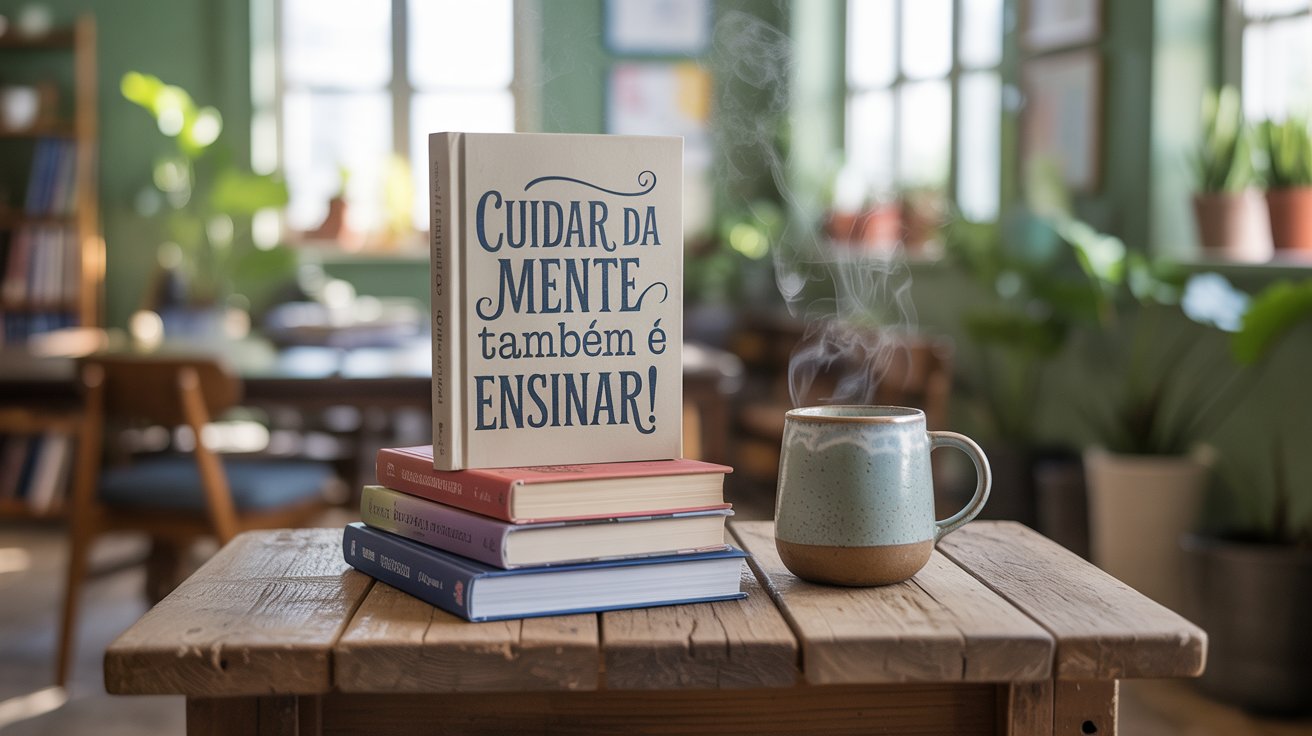 Conheça 4 livros sobre Saúde Mental que ajudam professores a enfrentar a rotina com mais equilíbrio emocional e autoconhecimento.