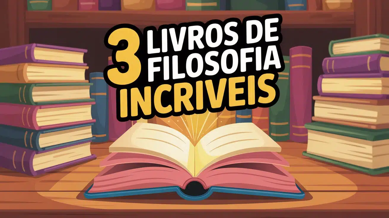 Conheça 3 livros de filosofia e educação que estão entre os mais vendidos e transformam vidas. Ideal para iniciantes, pais e educadores!
