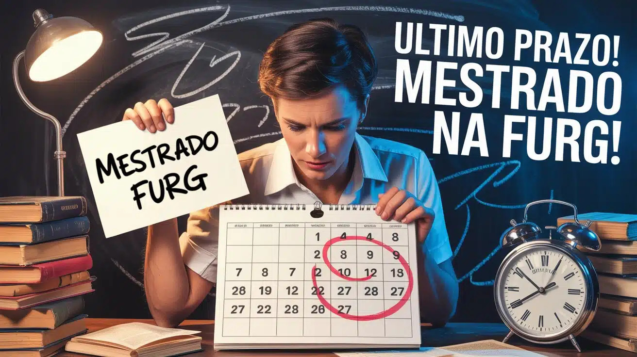 Inscrições para o Mestrado em Educação da FURG se encerram em 01/07. Garanta sua vaga em uma universidade federal. Inscreva-se já!