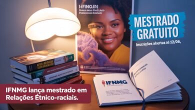 IFNMG abre 16 vagas para mestrado gratuito em Relações Étnico-Raciais e Ensino. Inscrições até 12/06. Saiba como garantir sua vaga!