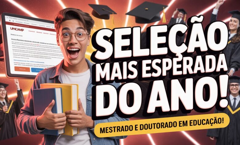 Sonha em estudar na UNICAMP? As inscrições para o processo seletivo de Educação 2026 estão abertas. Confira e prepare seu projeto!