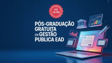 UEL oferece 150 vagas para Pós-Graduação EAD gratuita em Gestão Pública. Inscrições online até 16 de junho de 2025!