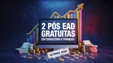 A UESC abriu 300 vagas para 2 Cursos de pós-graduação EAD em Consultoria e Finanças. Inscrições até 18/06. Garanta já a sua vaga!