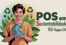 Inscrições abertas para a especialização EAD em Gestão para a Sustentabilidade na UFPel. São 150 vagas para qualquer graduado. Confira!