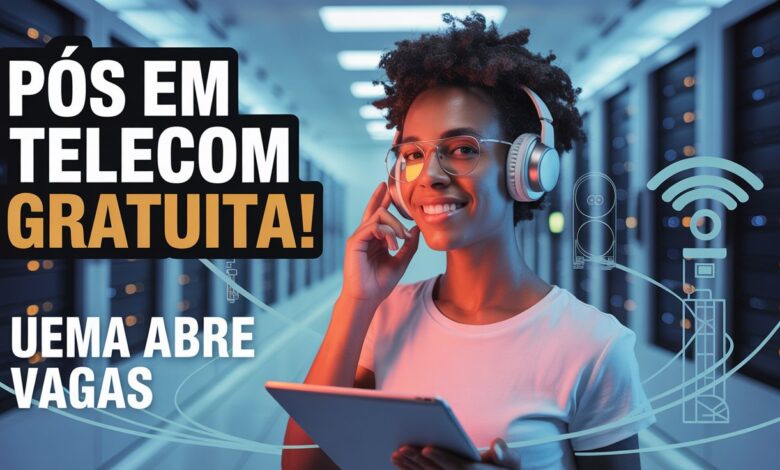 UEMA abre vagas para curso de pós em Redes de Telecomunicações em São Luís. Inscreva-se até 4 de julho e destaque-se no mercado!