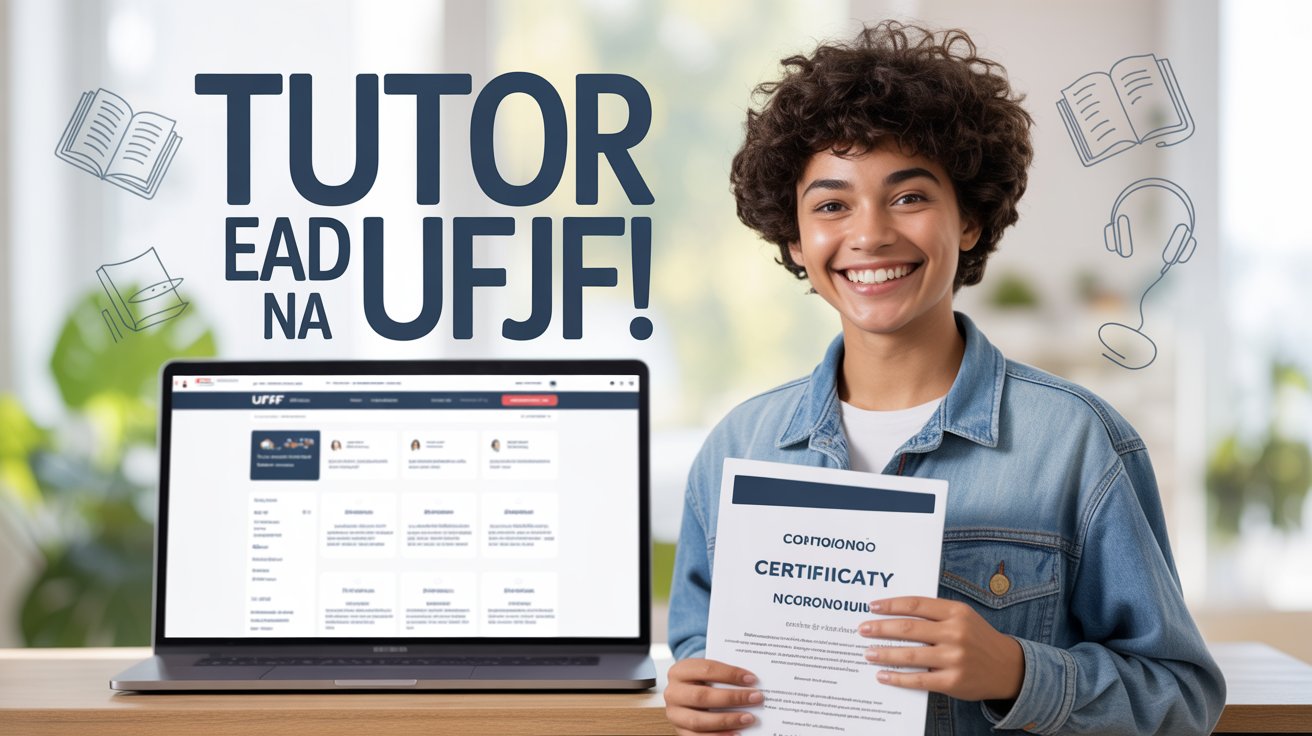 Oportunidade na UFJF para graduados com 1 ano de experiência. Vagas para tutor EAD com bolsa de R$765. Inscreva-se até 30 de junho.