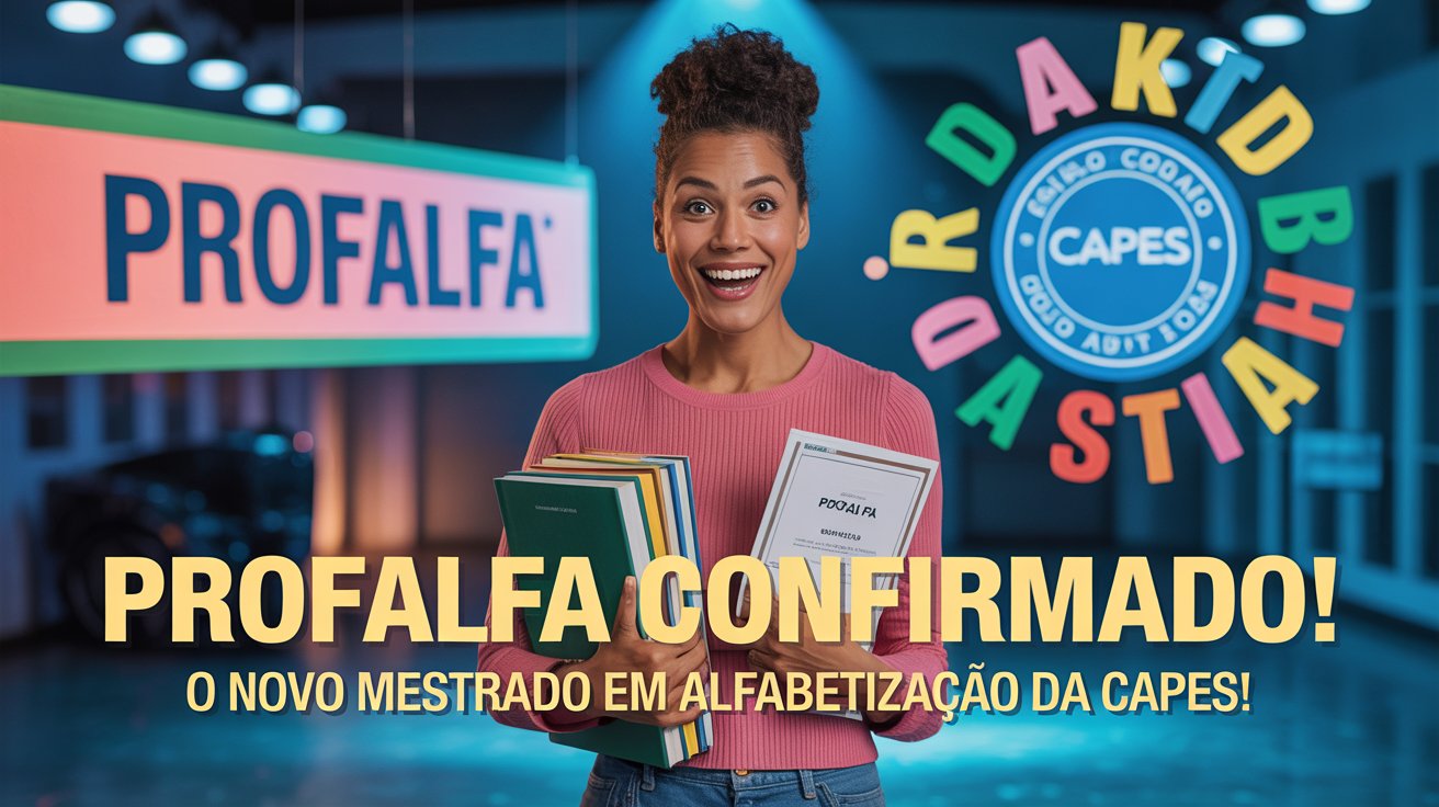 A CAPES aprovou o ProfAlfa, novo mestrado em alfabetização. Veja as universidades participantes e os próximos passos para o início das aulas.
