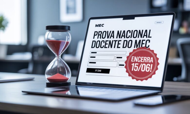 Prova Nacional Docente encerra inscrições e adesões neste domingo, 15 de junho! Veja como sua secretaria pode participar e as etapas!