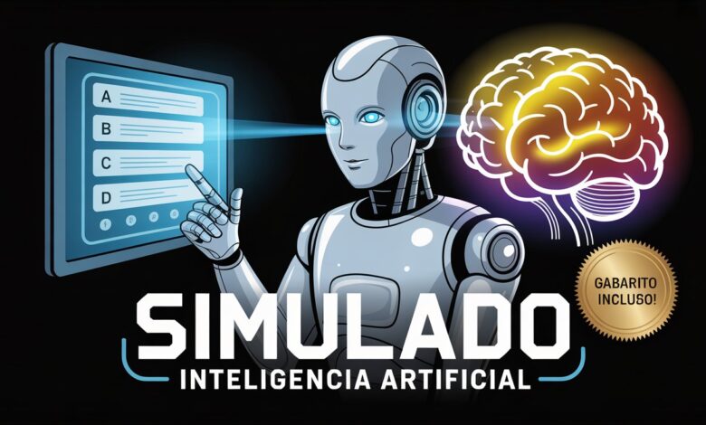 Baixe nosso simulado gratuito sobre Inteligência Artificial com 13 questões focadas nos descritores do SAEB. Inclui gabarito e análise. Prepare-se já!