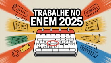 Quer trabalhar no ENEM 2025? Inscrições abertas para certificadores com diária de R$ 510 a R$ 864. Vagas para servidores e docentes.