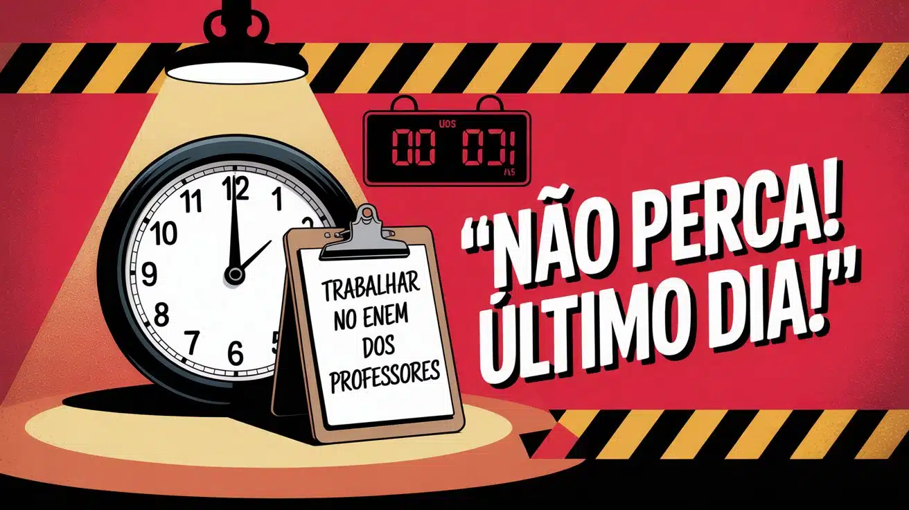 A Prova Nacional Docente, o Enem dos Professores, está com inscrições abertas para trabalhar no Exame! Saiba tudo sobre o edital!