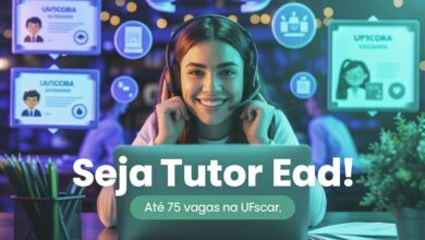 Encerram hoje as inscrições para tutor EAD da UFSCar! Bolsa de R$1.100 e atuação online em curso sobre relações étnico-raciais.