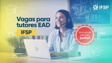 IFSP abre seleção para tutores EAD para Curso de Especialização da UAB com remuneração de R$ 1.100 mensais. Inscreva-se até 9 de junho!