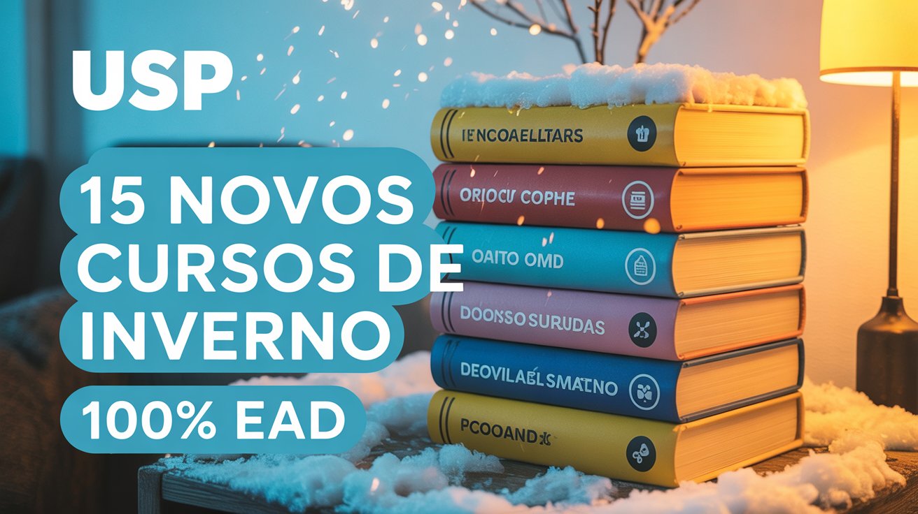Corra! Última chance de se inscrever nos 15 cursos de inverno gratuitos da USP. Vagas online com certificado. Inscrições se encerram hoje!