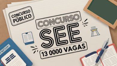 Inscrições para o concurso SEE-MG abrem nesta segunda, 21/07! São 13.795 vagas para nível médio e superior. Salários de até R$6,9 mil.