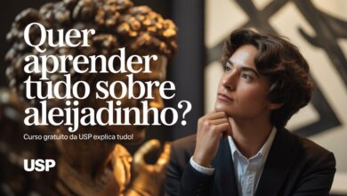 Participe do curso gratuito da USP sobre Aleijadinho e o Modernismo em SP. Ideal para professores e estudantes de arte. Vagas limitadas.